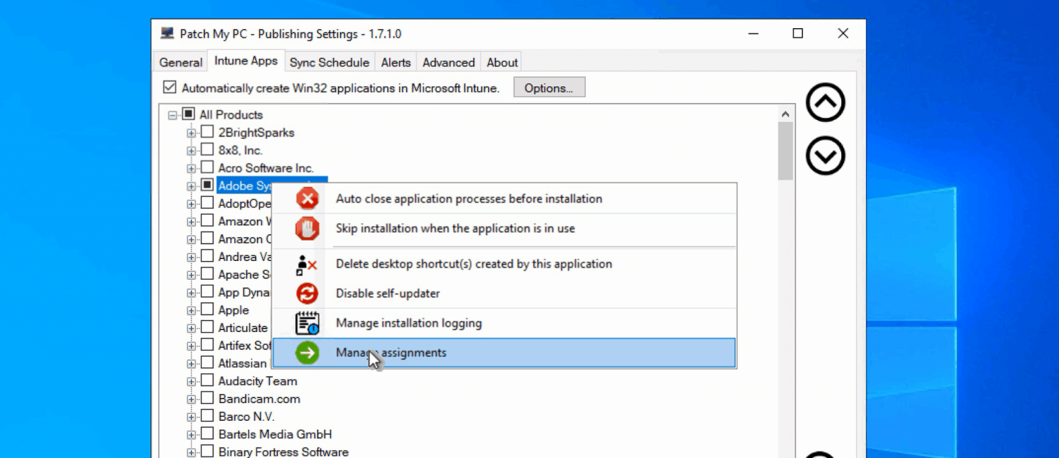 Intune ThirdParty Patching Automation PatchMyPC Review HTMD Blog
