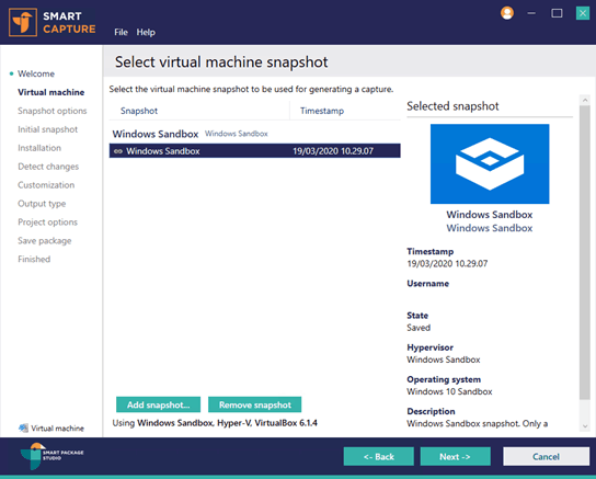 Use Windows Sandbox to Create MSI Packages