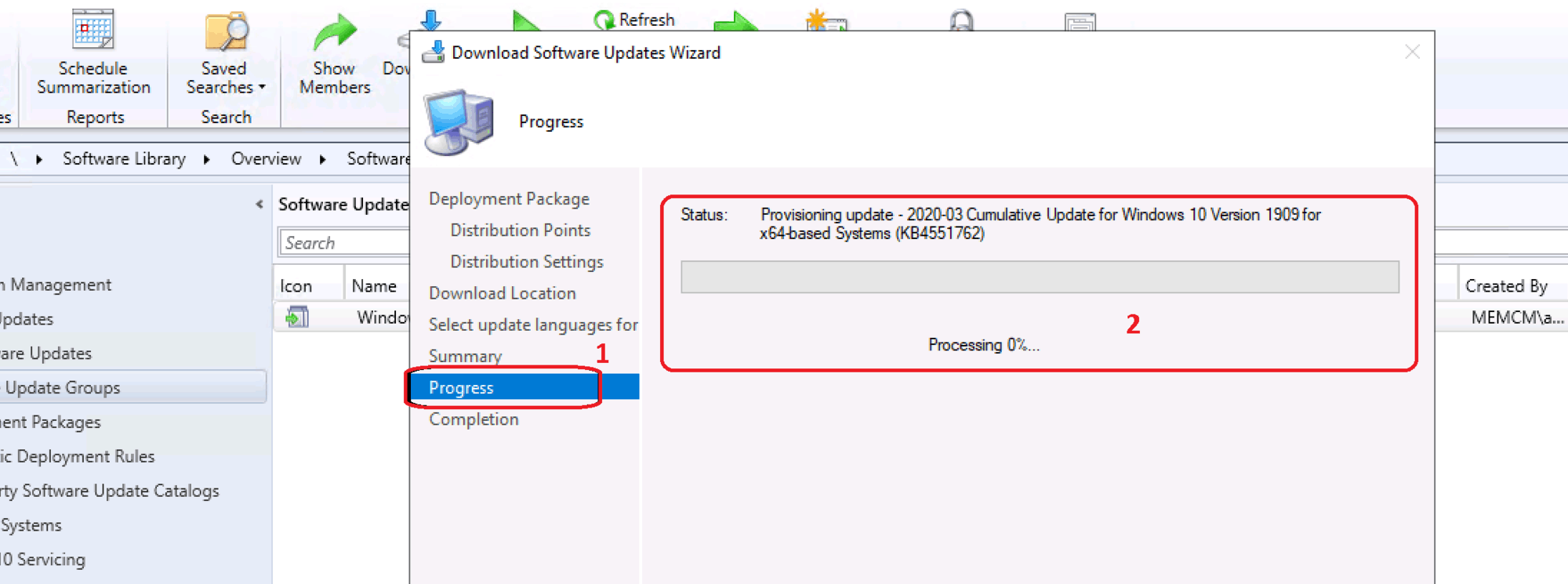 How To Create Deploy New Software Update Patch Package Using SCCM