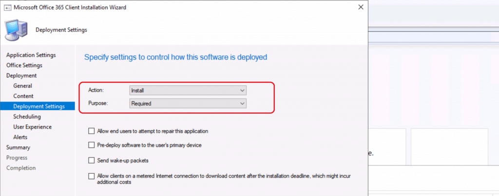 Required Vs Available Deployment