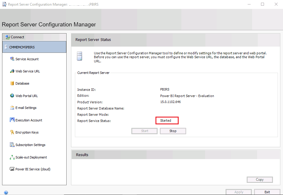 ConfigMgr Integrate Power BI Reporting Server with SCCM