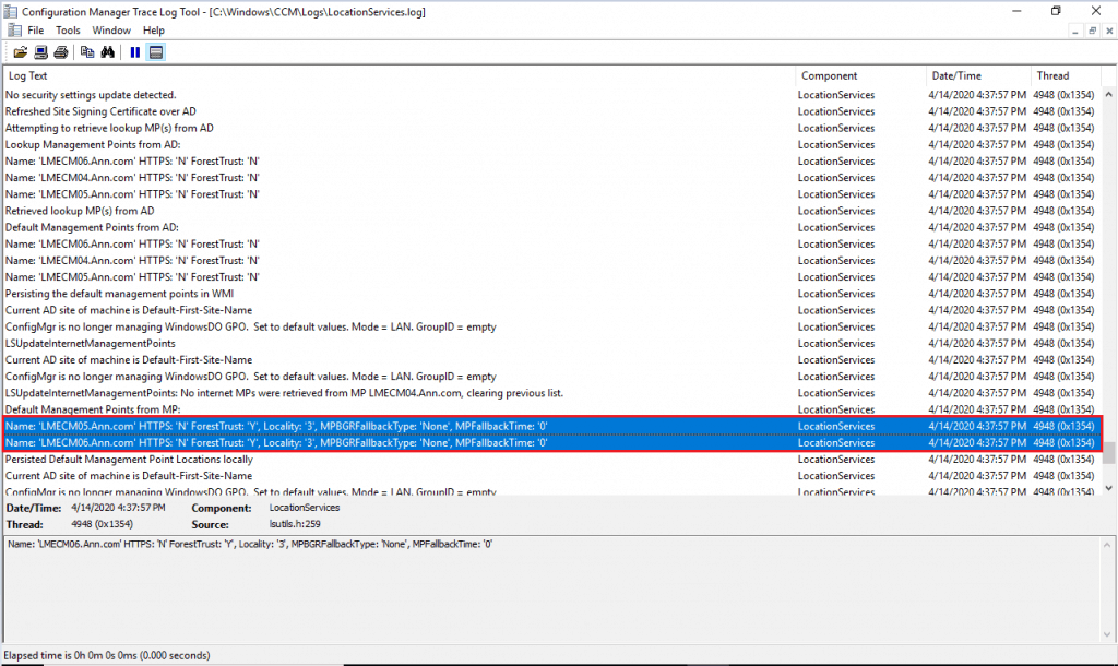 Configure ConfigMgr Preferred MP - Management Point - SCCM