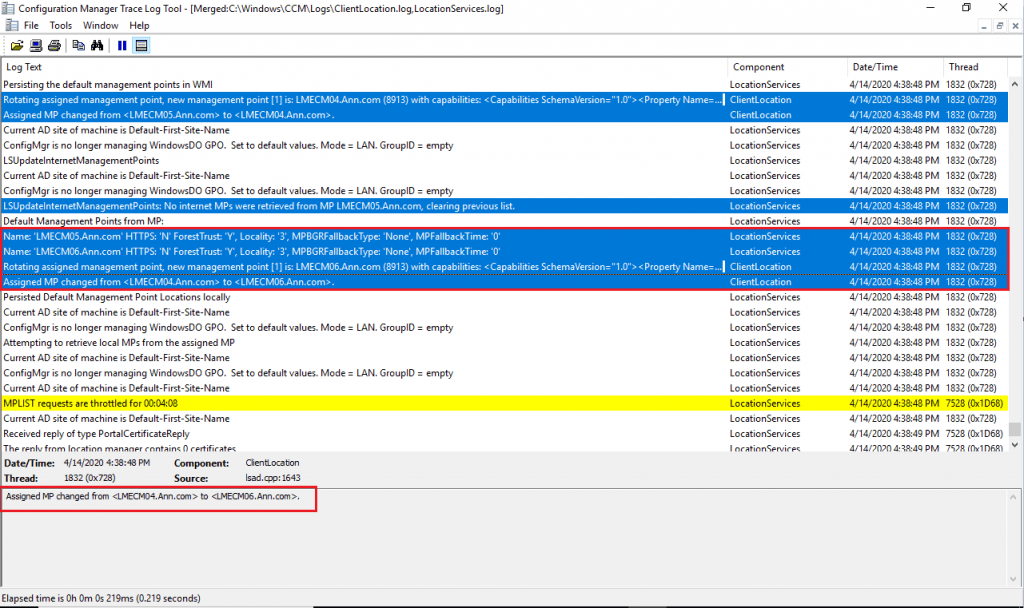 Configure ConfigMgr Preferred MP - Management Point - SCCM