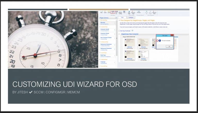 Customizing UDI Wizard