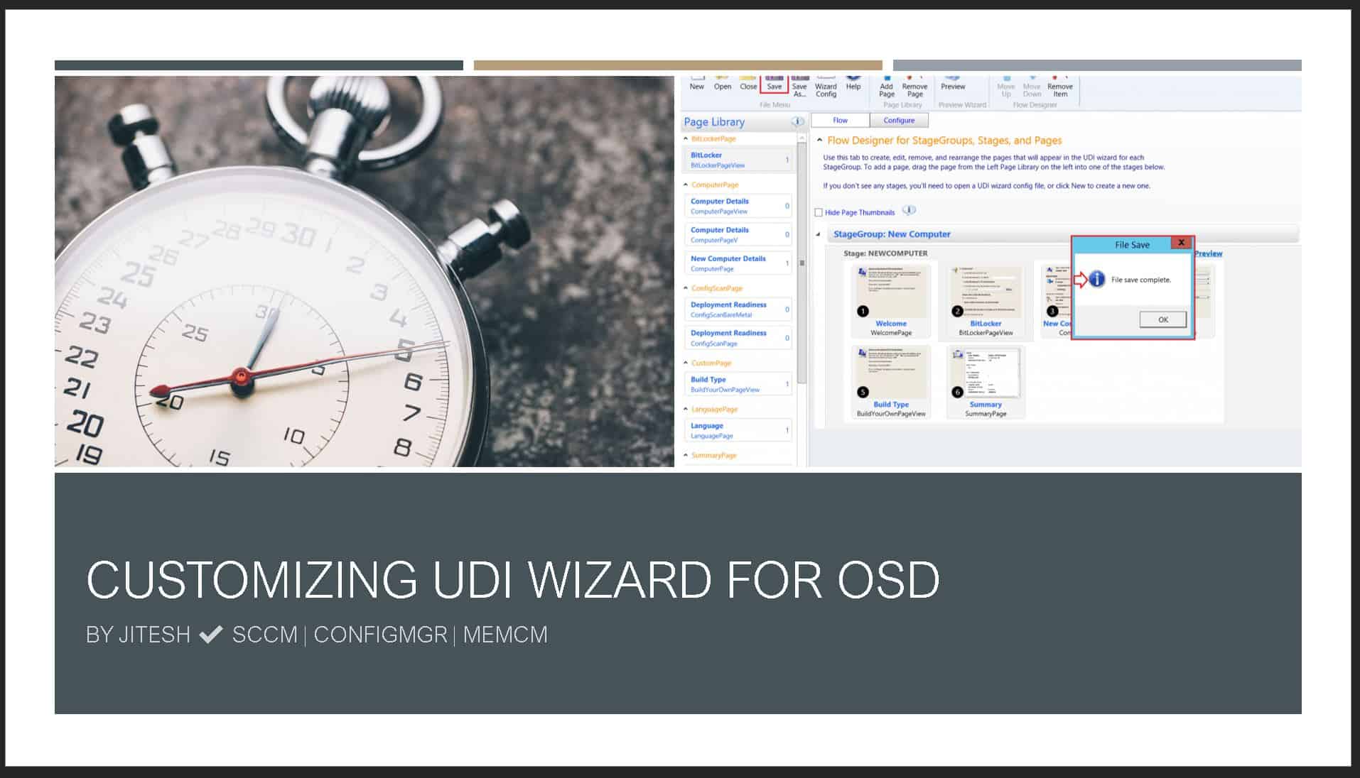 Customizing UDI Wizard