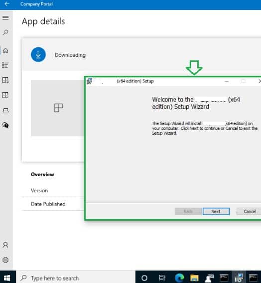 Intune to deploy apps with User Interaction using ServiceUI - Fig.7