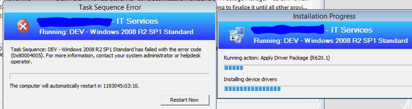 OSD Known Issues Troubleshooting - SCCM OSD - ConfigMgr