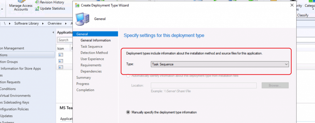 Task Sequence Option in Application Model - SCCM 2002 -  ConfigMgr 2002 List of New Features