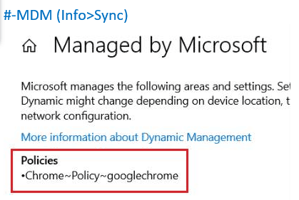 Manage Chrome using Intune via OMA-URIs