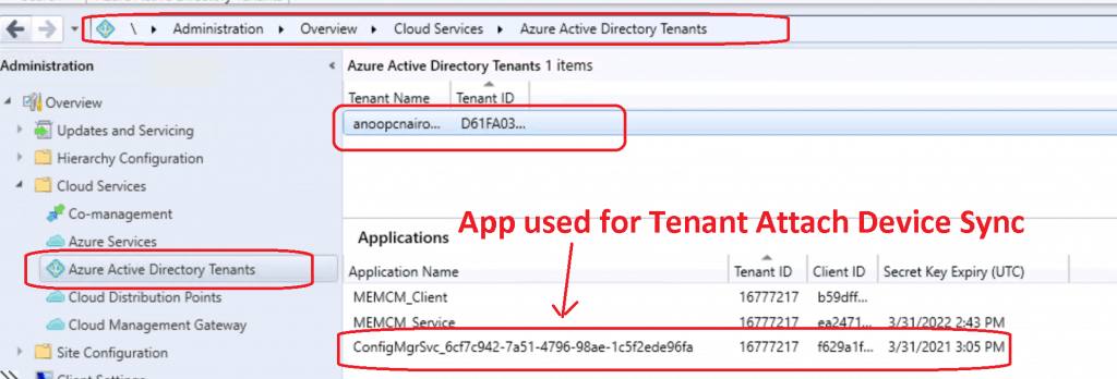 Sync Between SCCM Intune Portal - What is ConfigMgr SCCM Tenant Attach Architecture