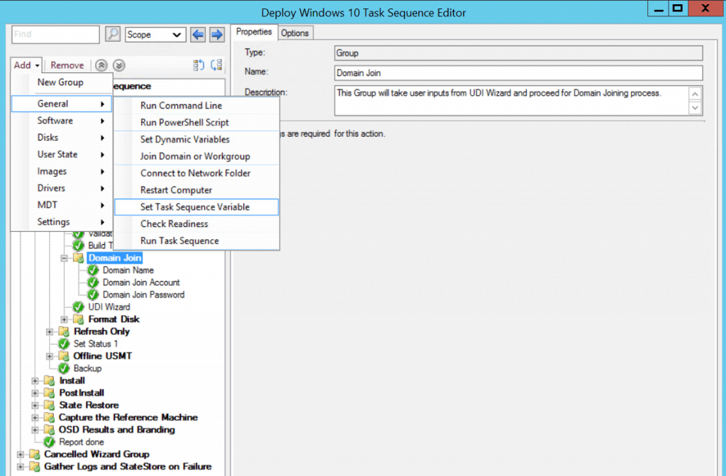 SCCM ConfigMgr Customizing UDI Wizard