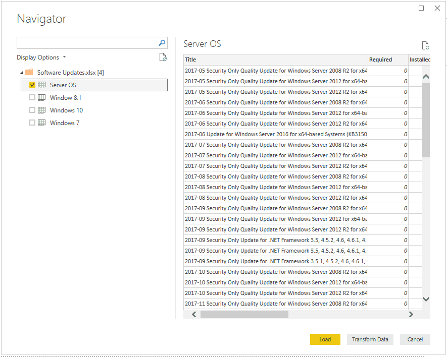 PowerBI Live Dashboard Integration with SCCM ConfigMgr