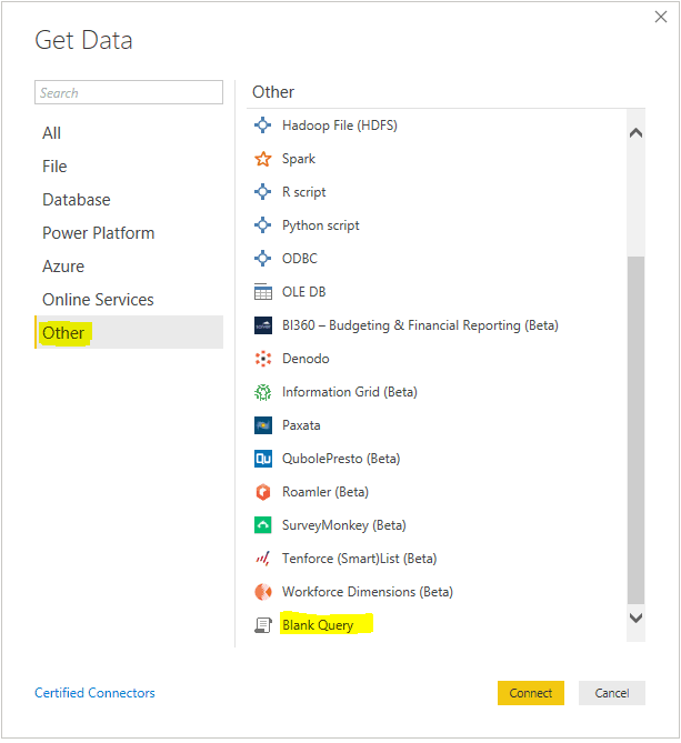 PowerBI Live Dashboard Integration with SCCM ConfigMgr