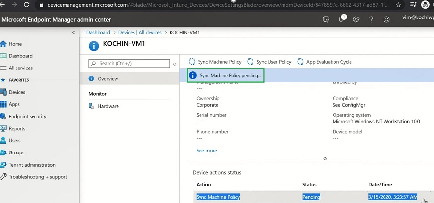 SCCM Device Sync Troubleshooting - Tenant Attach Guide for SCCM Logs Data Flow Troubleshooting Intune