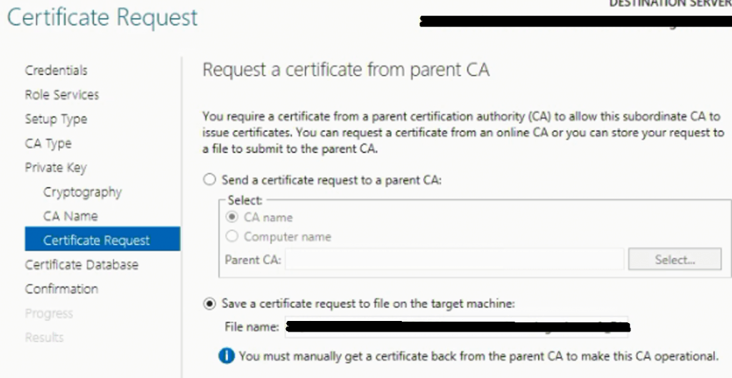 Install Root CA Sub-Ordinate CA Non-trusted domains |ConfigMgr | SCCM 13