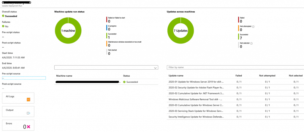 Server Patching with Azure Update Management for Azure Servers Linux and Windows