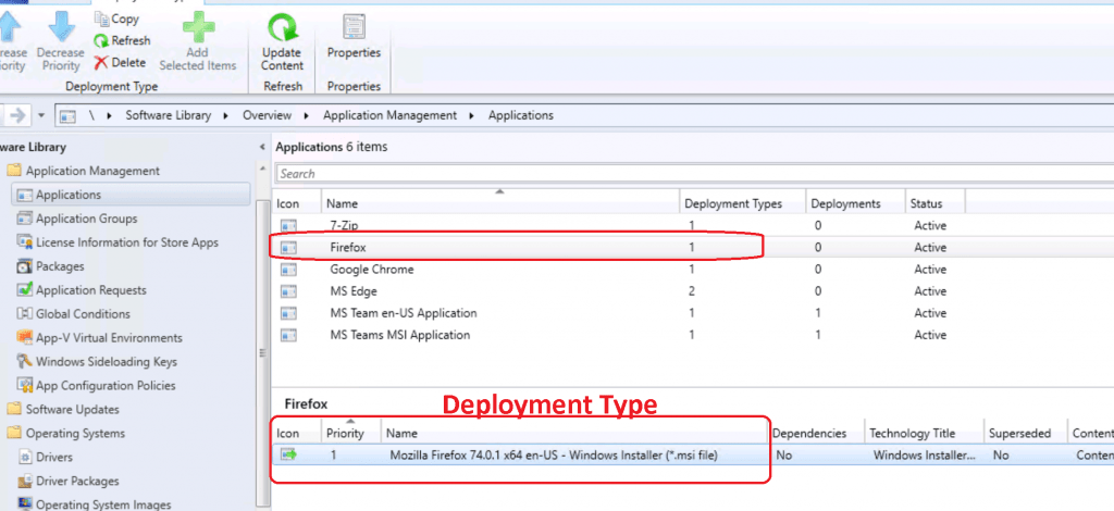 Deployment Type for Firefox  - Deploy Firefox Browser Using SCCM