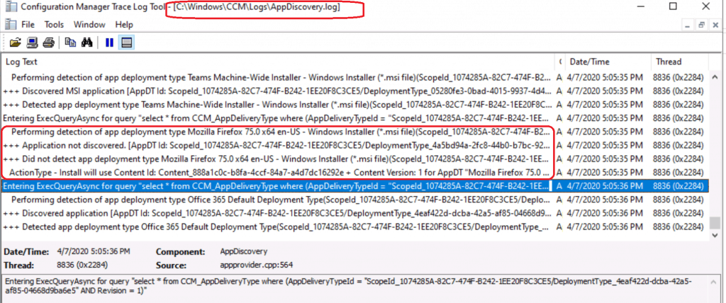 Firefox Installation Failed SCCM Reporting Issue