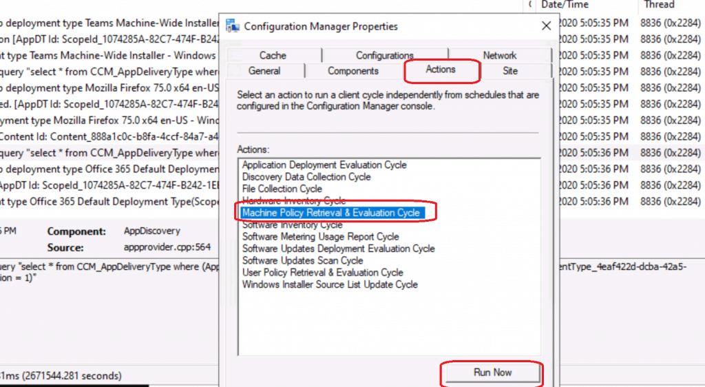 Machine Policy Retrieval & Evaluation Cycle  Firefox Installation Failed SCCM Reporting Issue