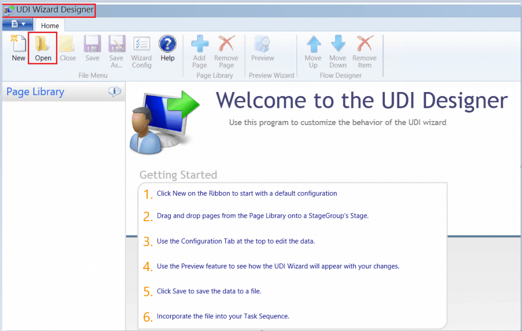 UDI Designer Console - Customizing UDI Wizard