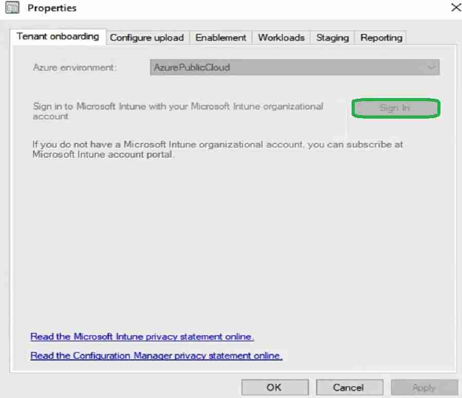 SCCM Tenant Attach Step by Step Guide