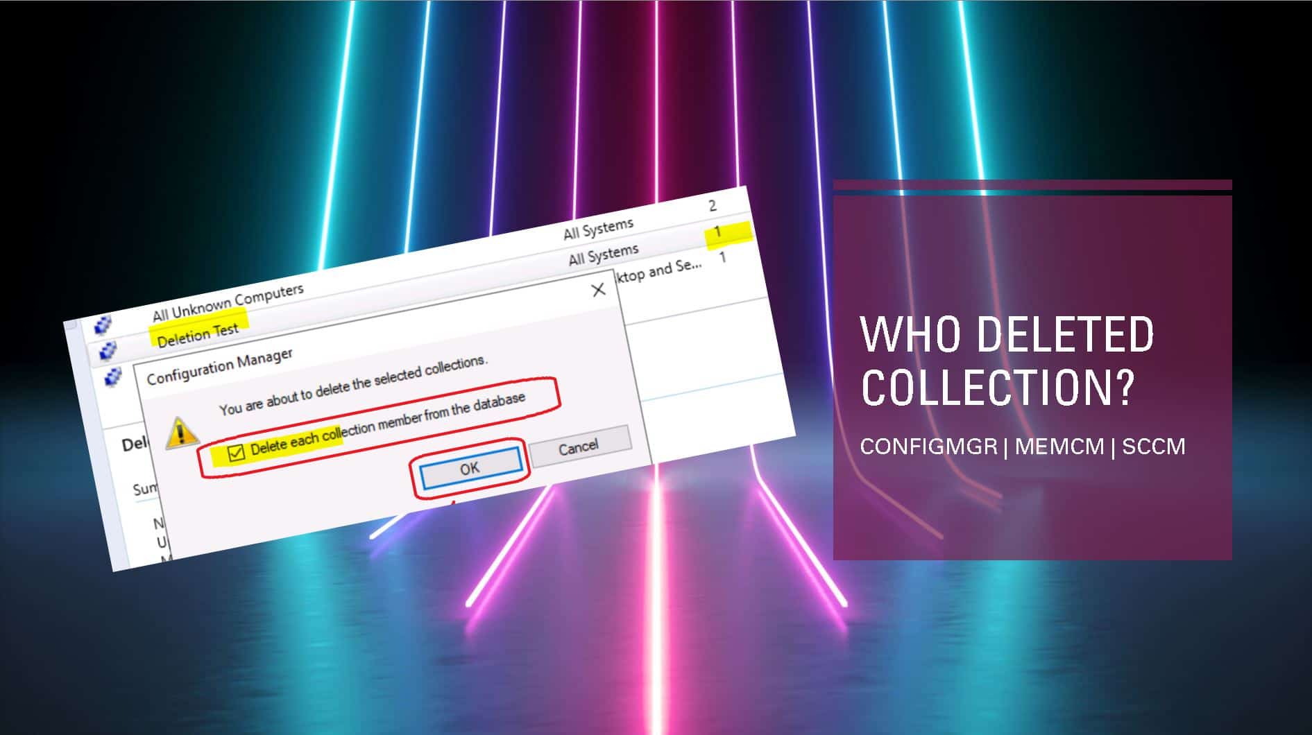 Who Deleted the Collection