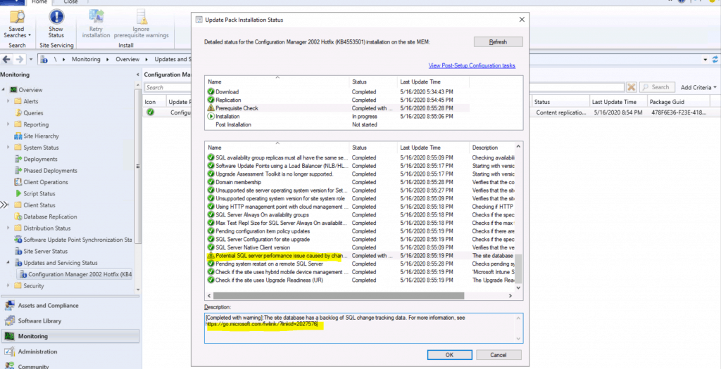 Configuration Manager 2002 Hotfix (KB4553501)