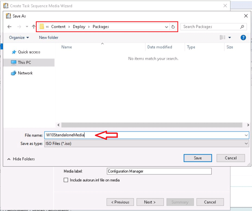 Fully Offline Standalone Media Using  ConfigMgr Creation Guide