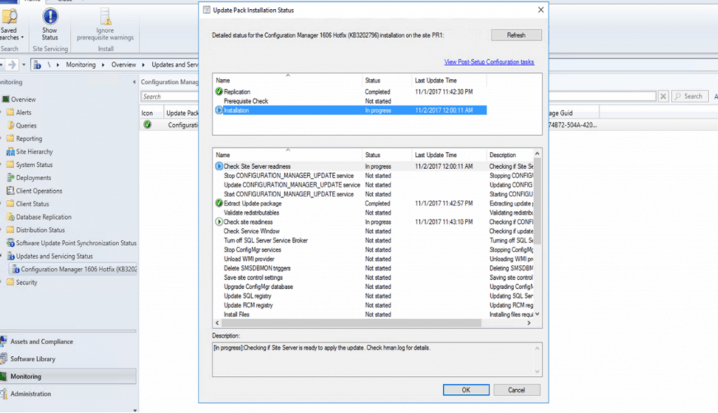 offline service connection point SCCM ConfigMgr