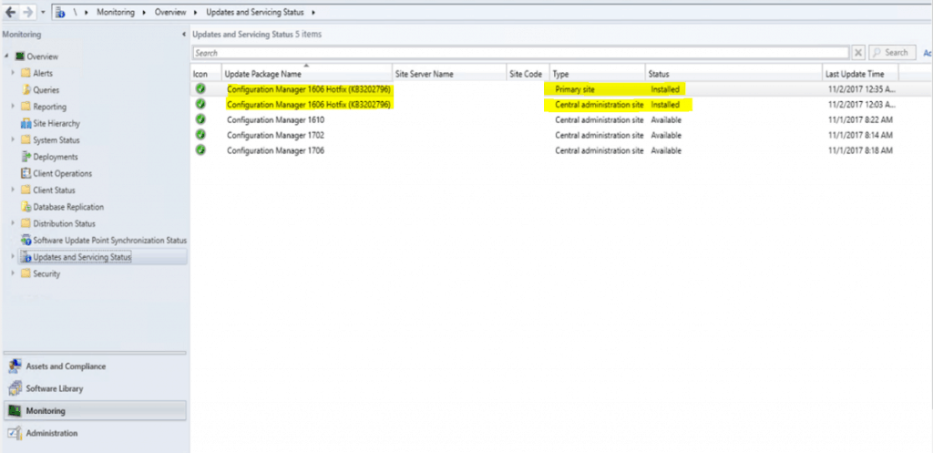 SCCM Upgrade with an Offline Service Connection Point | ConfigMgr 6