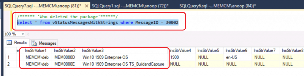 Who Deleted ConfigMgr Task Sequence Modified Created SCCM 3 Who Deleted ConfigMgr Task Sequence Modified Created SCCM - Fig.3