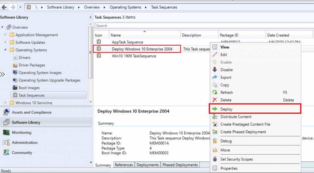 Deploy Windows 10 2004 Using SCCM | ConfigMgr | MEMCM 24