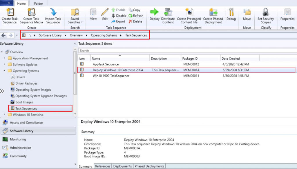 Deploy Windows 10 2004 Using SCCM | ConfigMgr | MEMCM 21