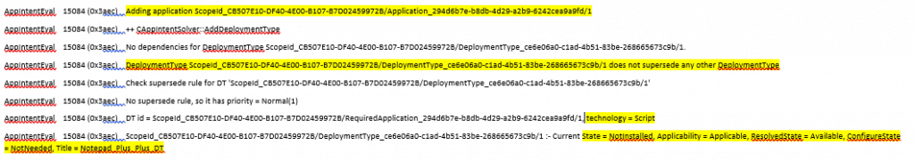 Deep Dive SCCM Application Model Troubleshooting - Client End 5