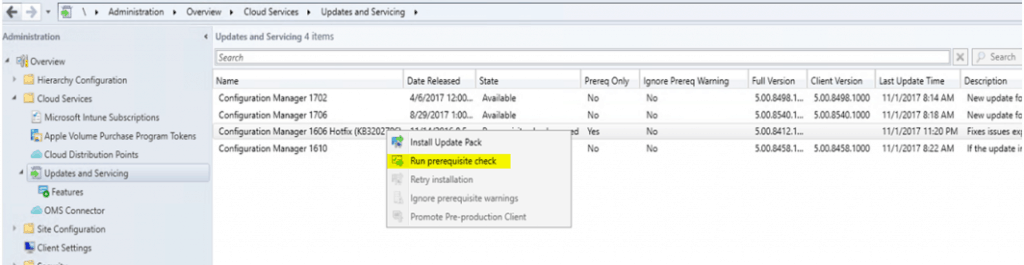 SCCM Upgrade with an Offline Service Connection Point | ConfigMgr