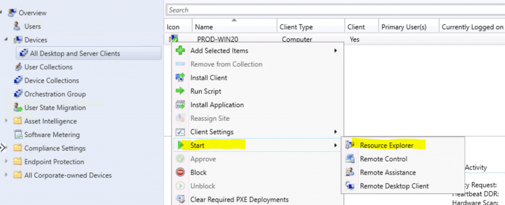 Collect SCCM Client Logs - Configuration Manager Client Diagnostics