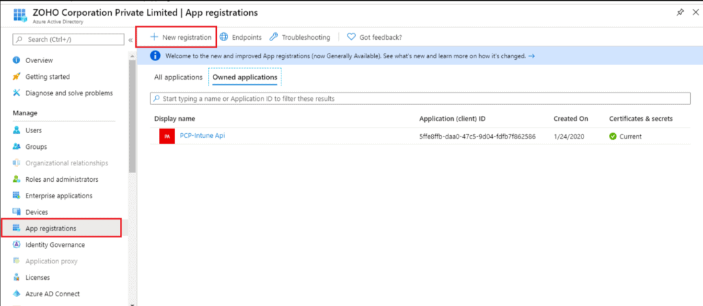 Intune Application Management - Patch Connect Plus