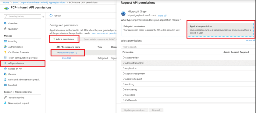 Intune Application Management Using ManageEngine Patch Connect Plus - Fig.3