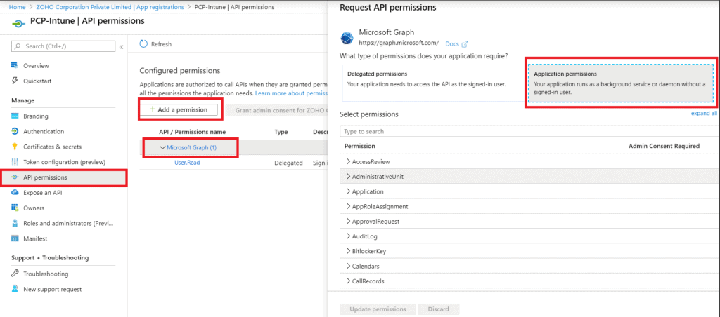 Intune Application Management - Patch Connect Plus