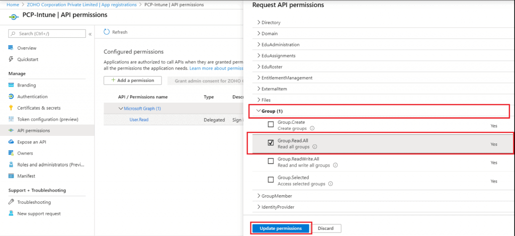 Intune Application Management Using ManageEngine Patch Connect Plus - Fig.5
