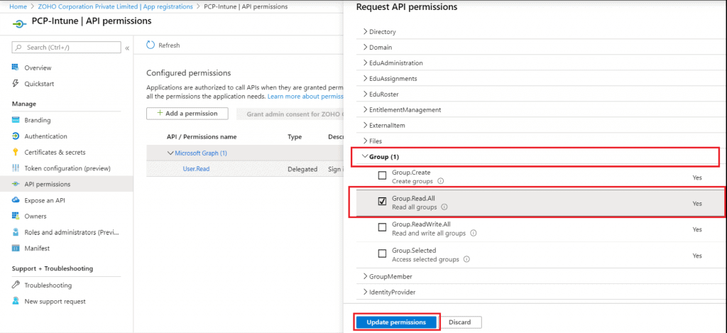 Intune Application Management - Patch Connect Plus