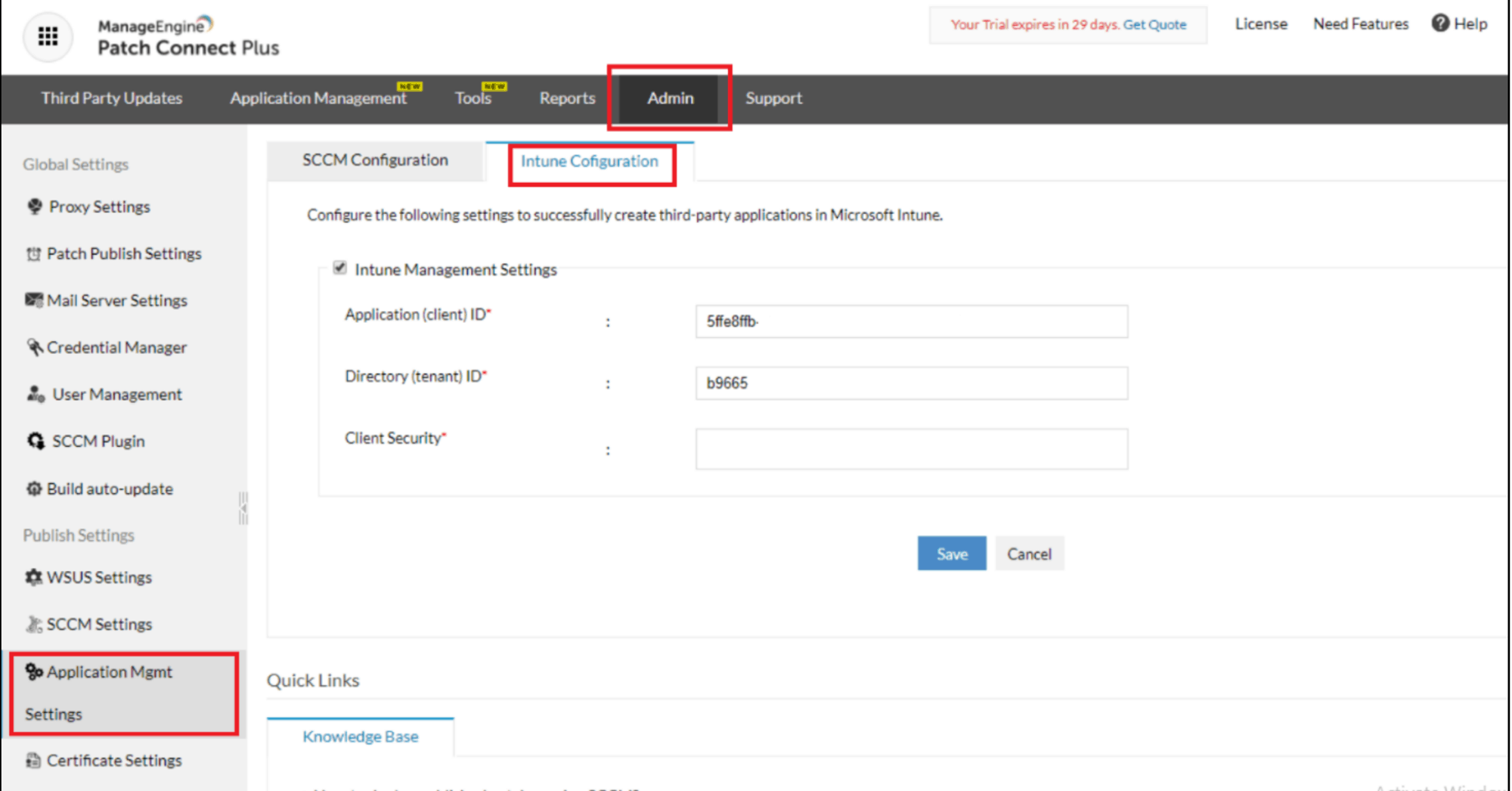 Intune Application Management Using ManageEngine Patch Connect Plus ...