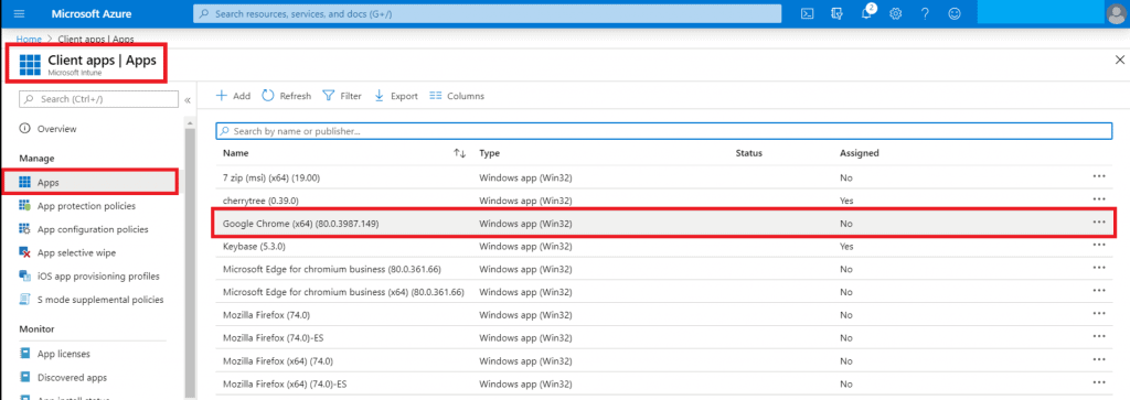 Intune Application Management Using ManageEngine Patch Connect Plus - Fig.11
