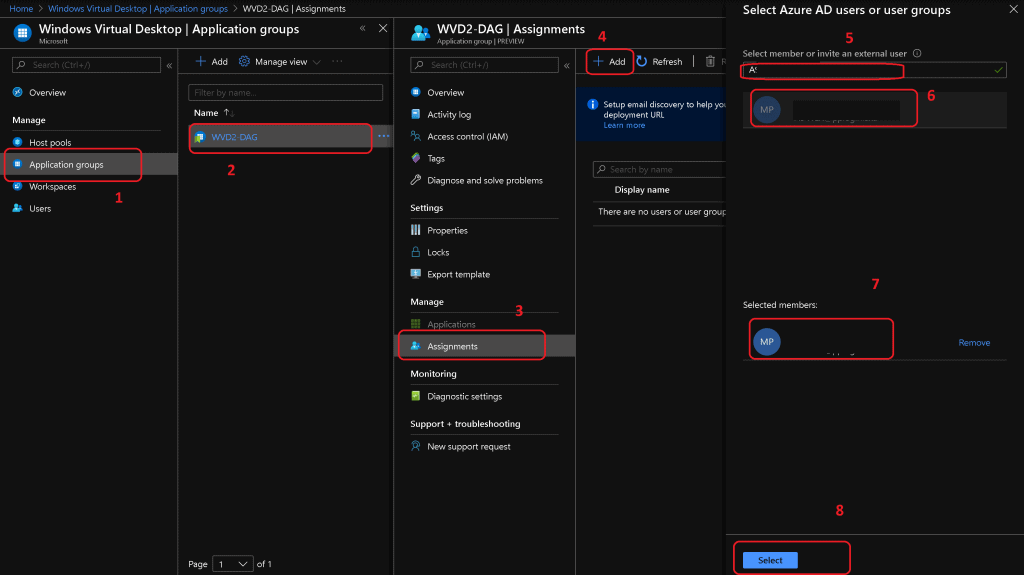 WVD v2 Admin Experience Create New Host Pool | Workspace | Session Host 