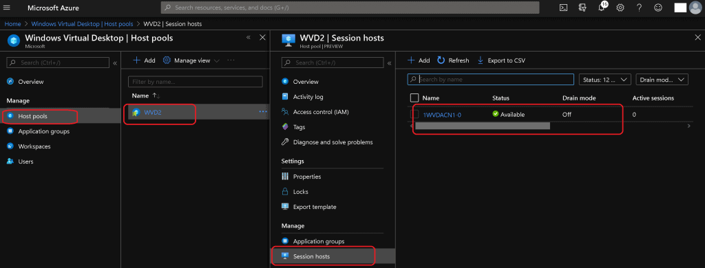 AVD Admin Experience Create New Host Pool | Workspace | Session Host - Fig.15