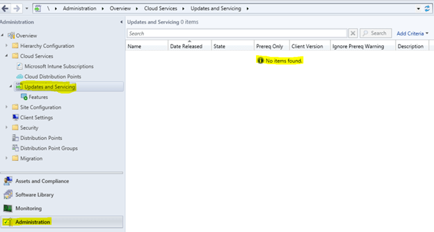 SCCM Upgrade with an Offline Service Connection Point | ConfigMgr - Fig.1