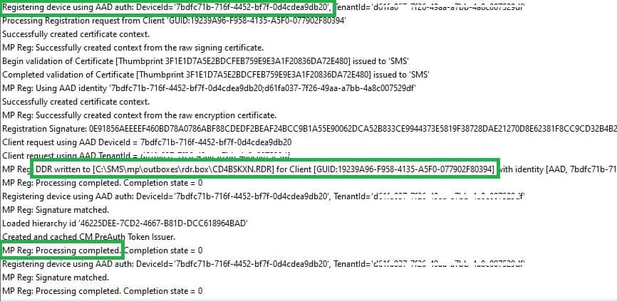 MP_RegistrationManager - ConfigMgr Client Deployment Using Intune | Workflow | SCCM