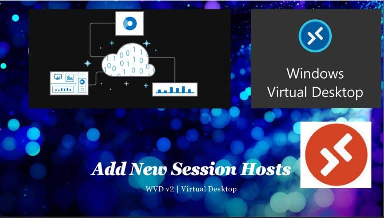 WVD Add New Session Hosts to Existing Host Pool