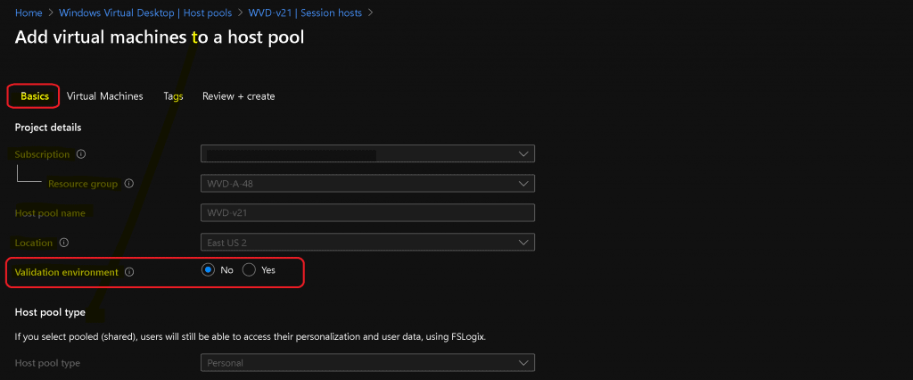 WVD Add New Session Hosts to Existing Host Pool WVD V2 New Admin Experience