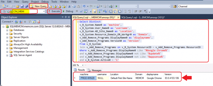 ConfigMgr Custom Report For Chrome Browser | SCCM | SQL Query HTMD Blog